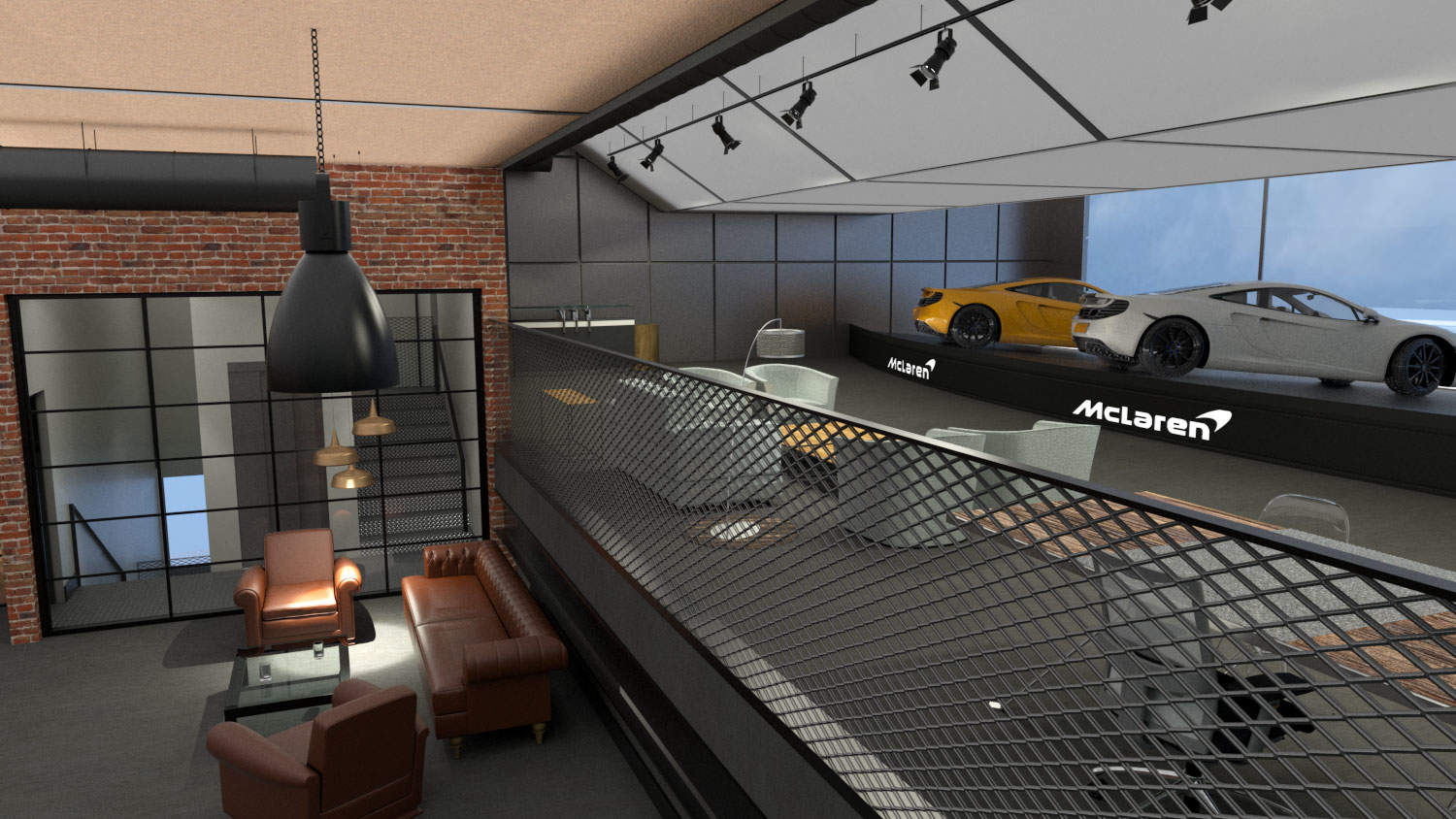 Mc-laren-Barcelona en el portfolio de la empresa de diseño