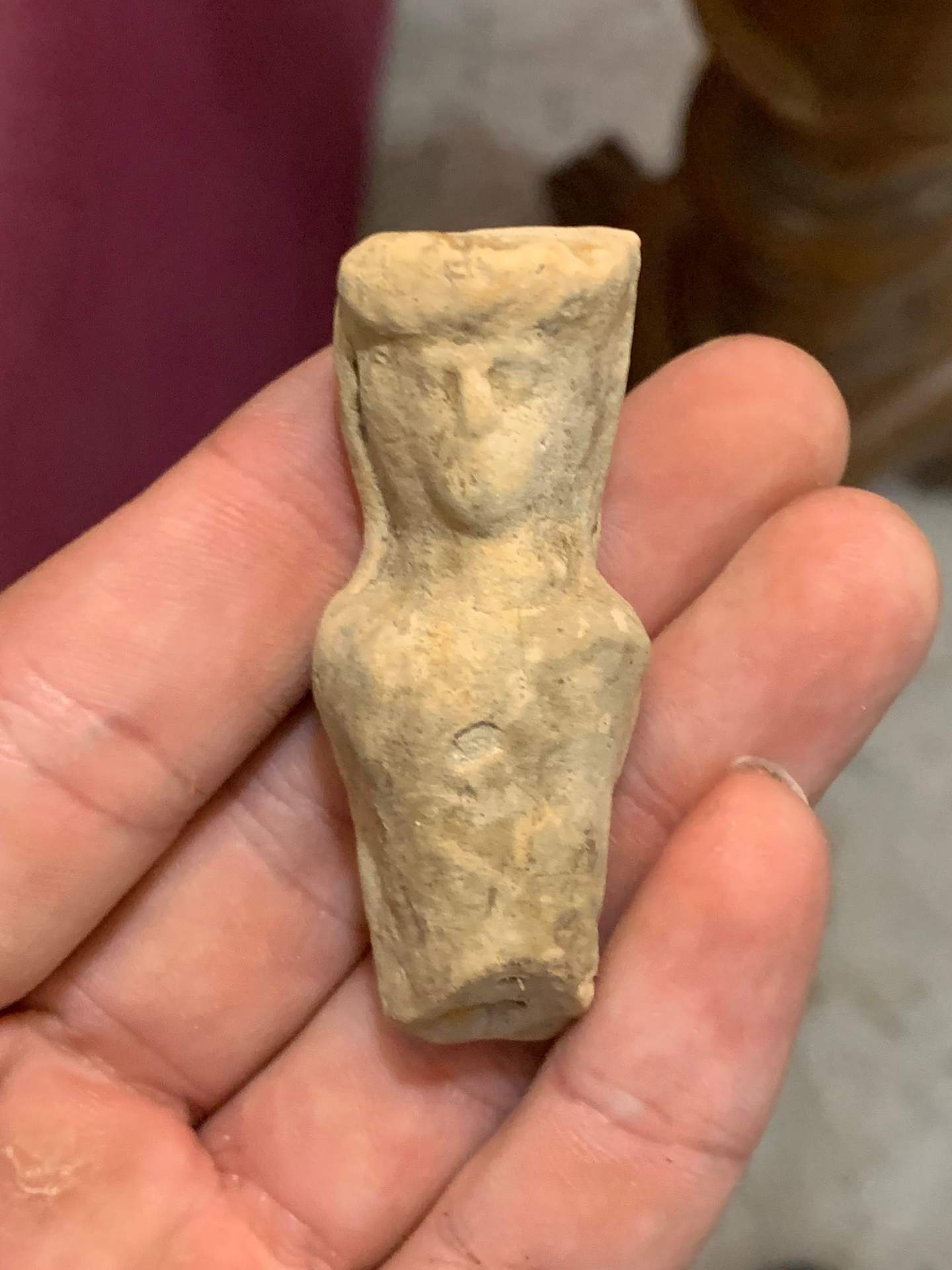 Detalle del silbato turdetano
