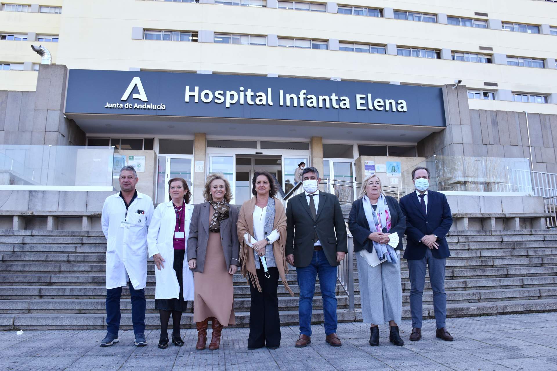 Visita al Hospital Infanta Elena