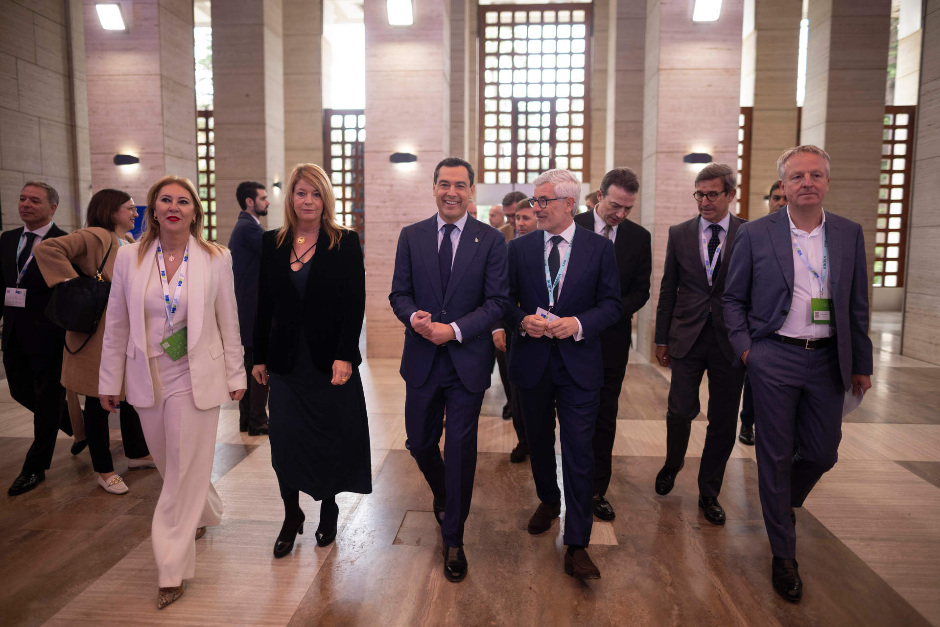 Llegada de autoridades al Congreso