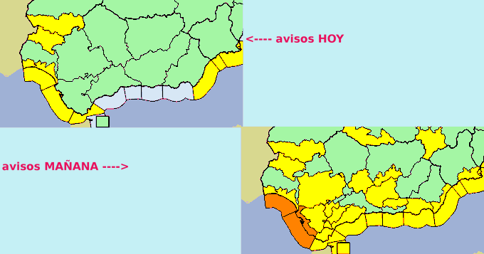 Mapa de avisos