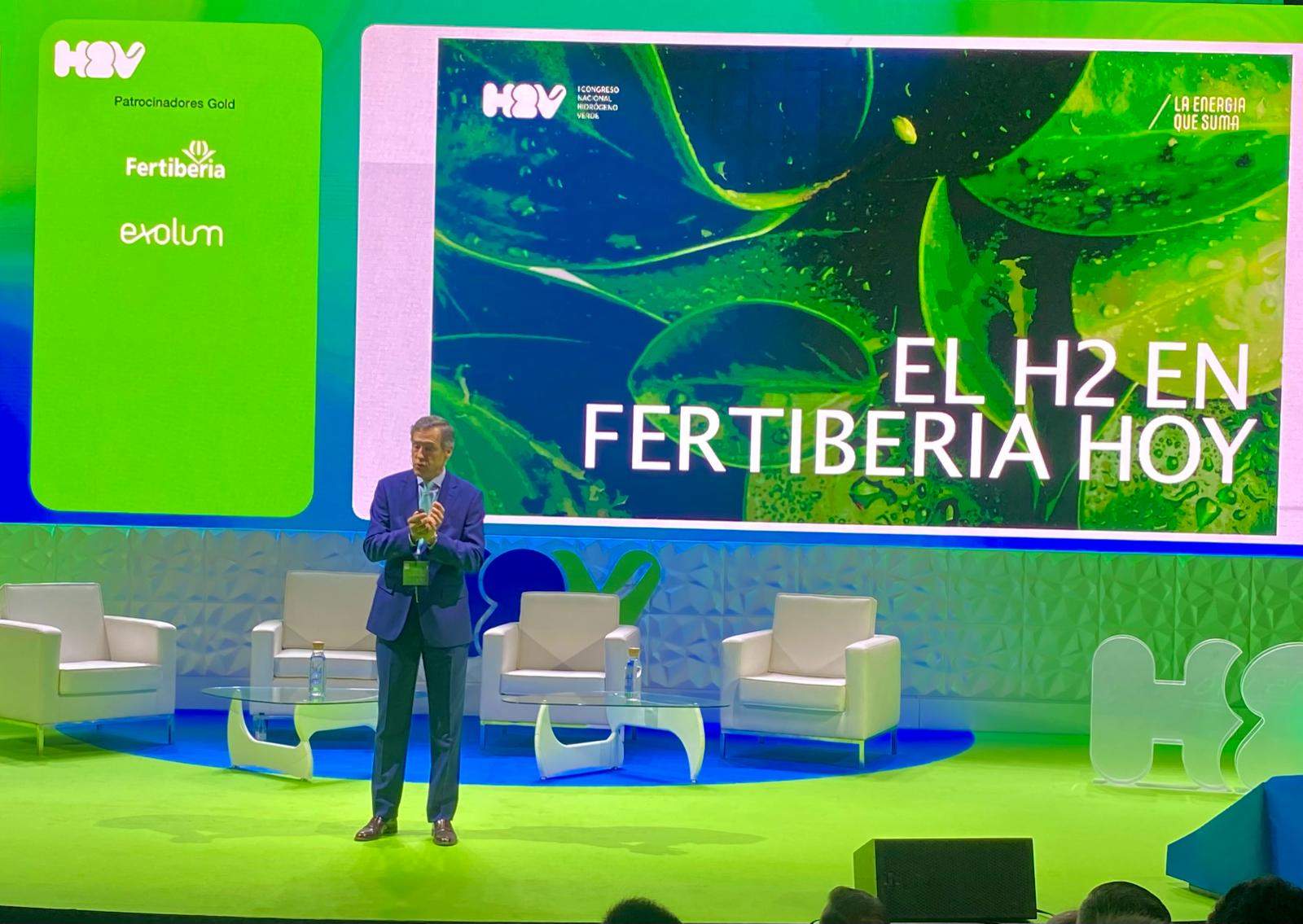 Javier Goñi en el I Congreso Nacional de H2 Verde