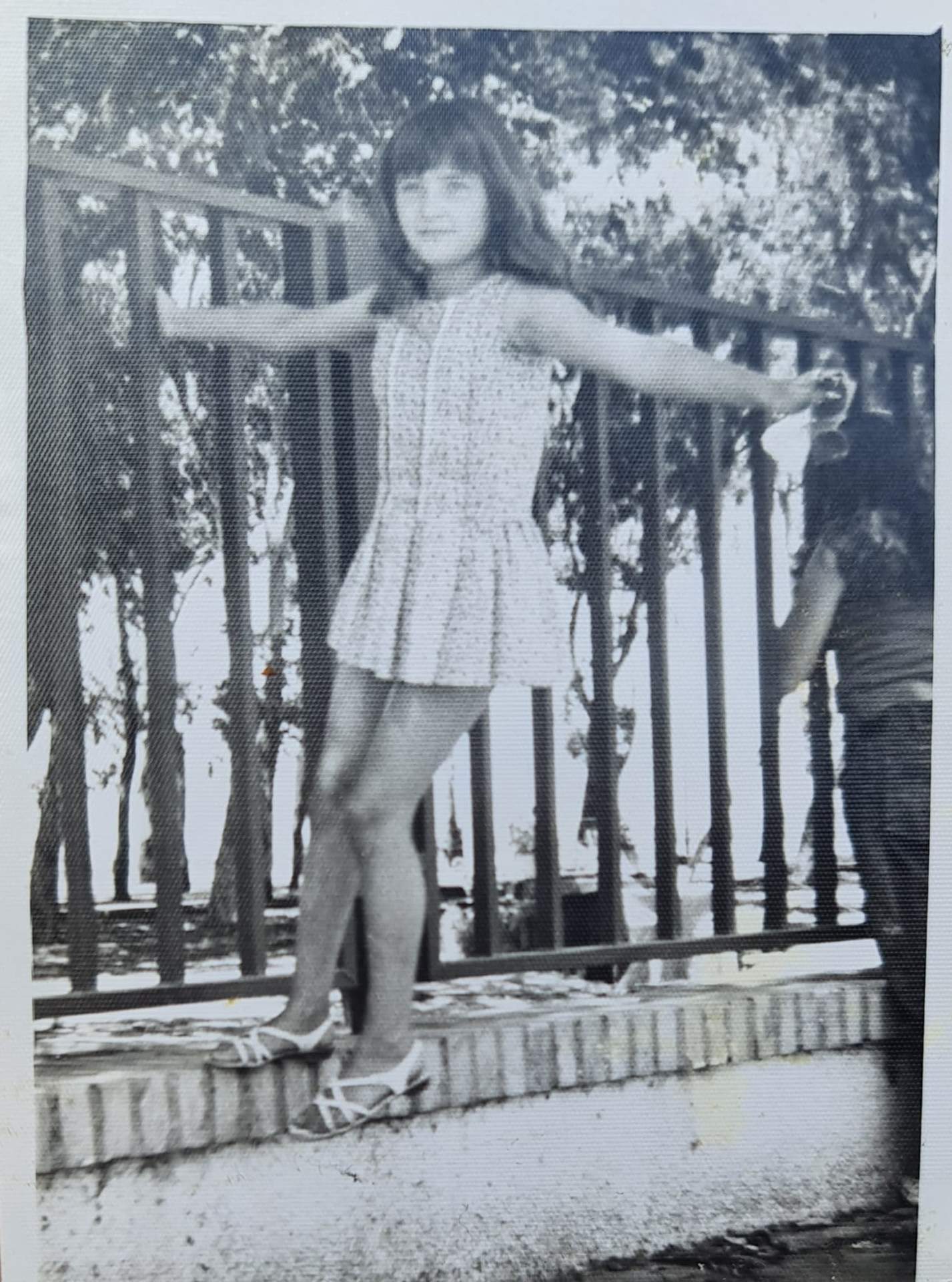 Ernestina en su infancia