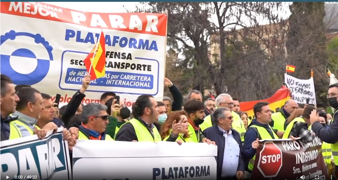 paro transporte
