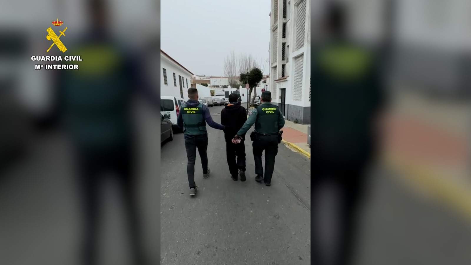 Momento de la detención