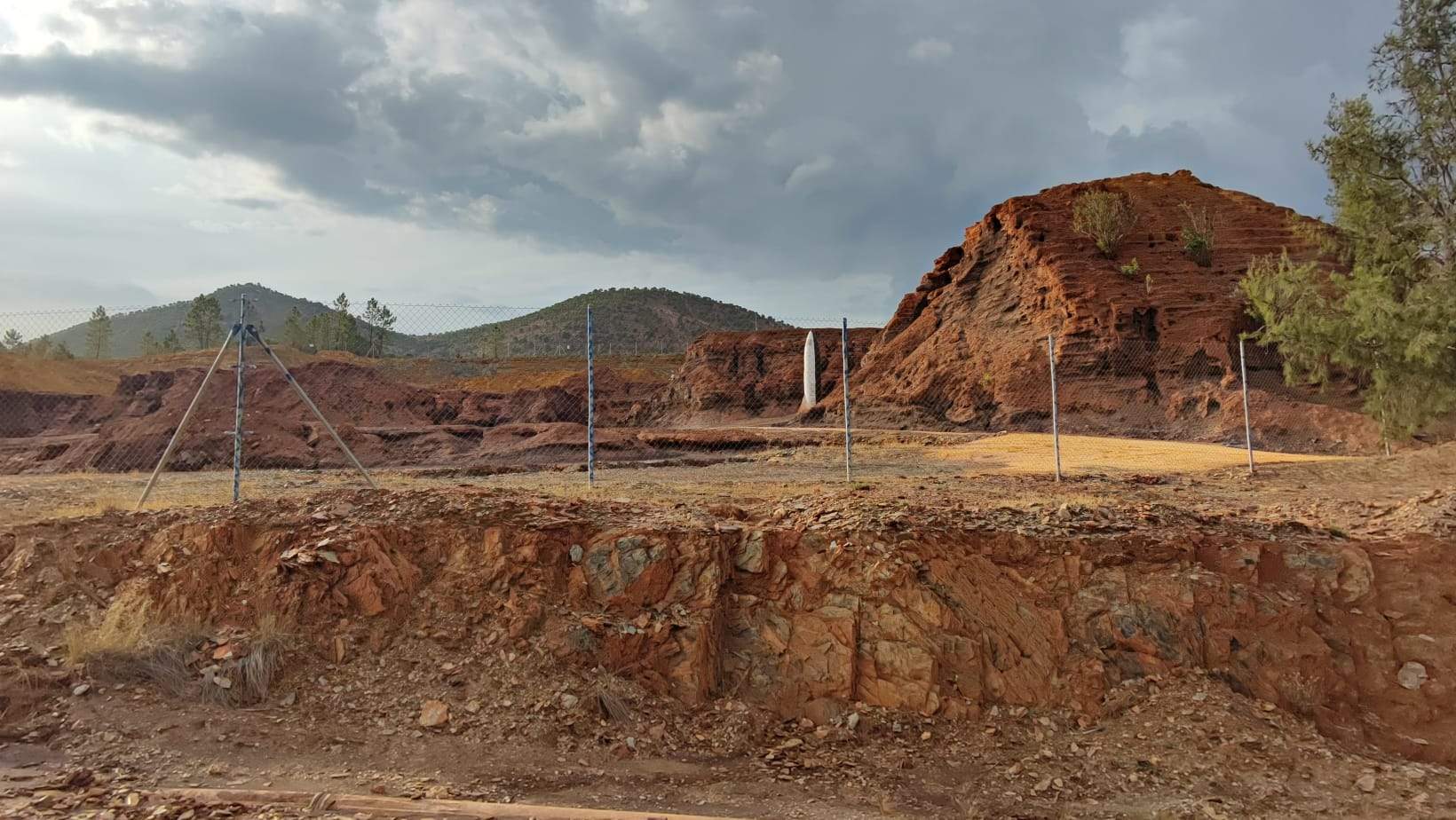 Vallado sur Marte en la Tierra