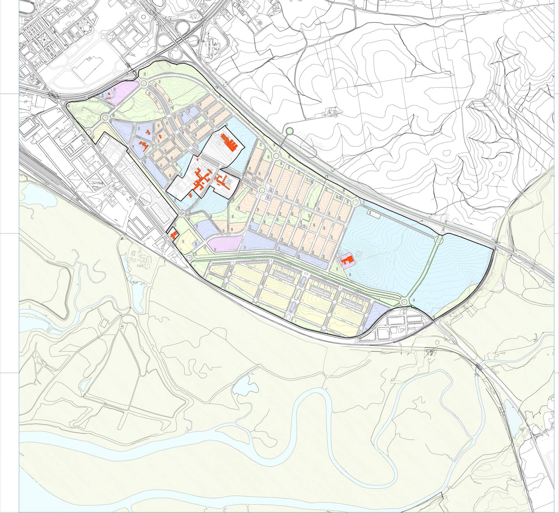 Mapa de desarrollo de San Antonio Montija