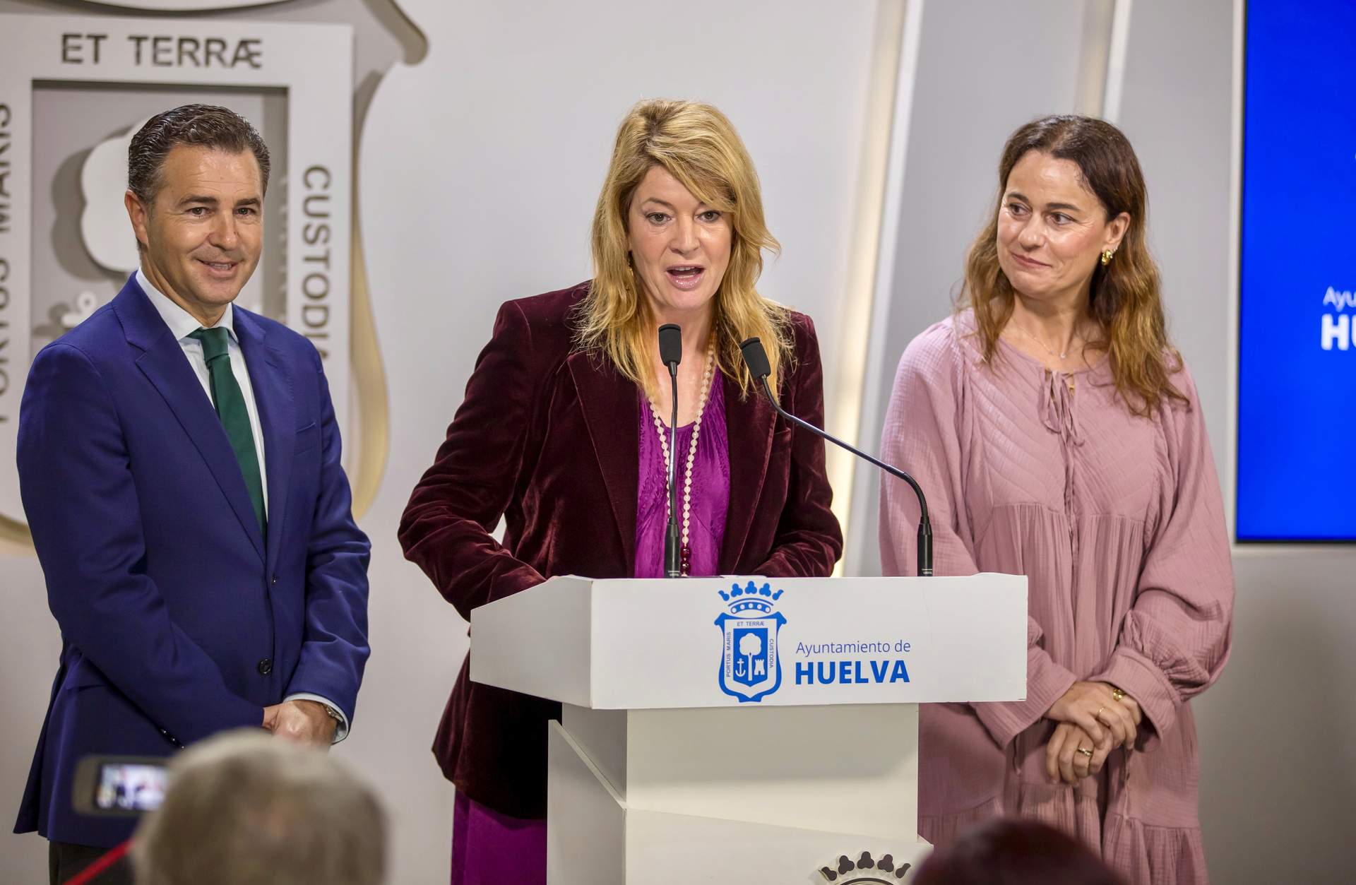 Pilar Miranda en una rueda informativa