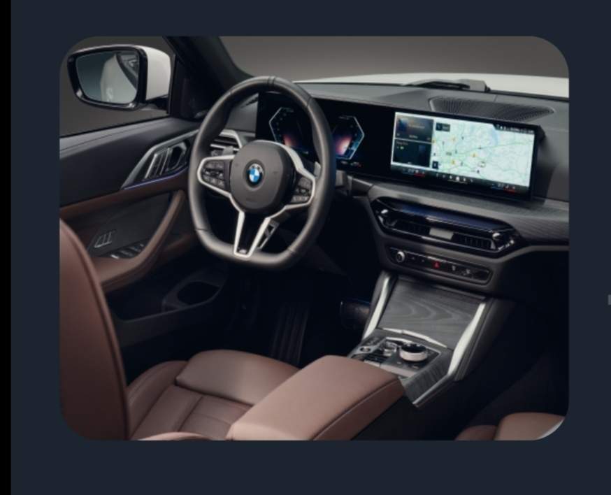 Elegante salpicadero del BMW