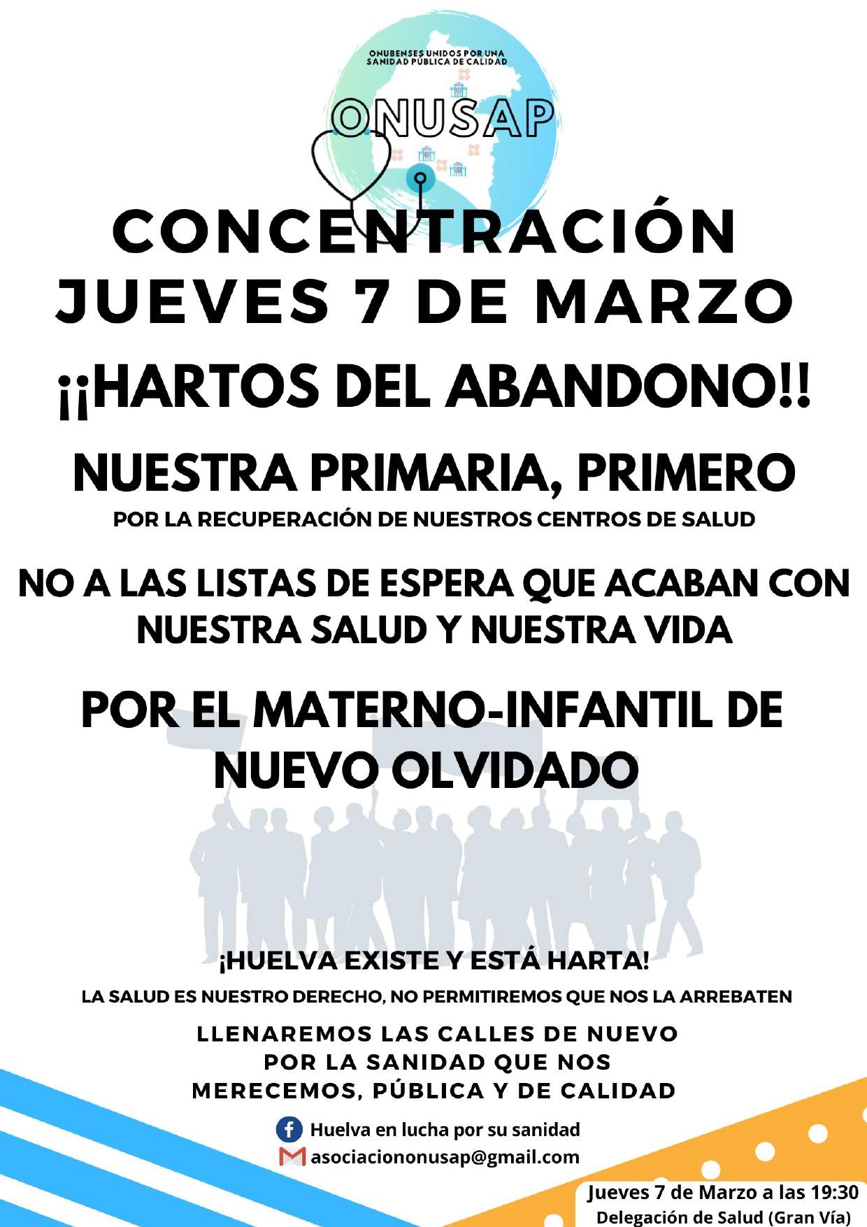 Cartel de la concentración