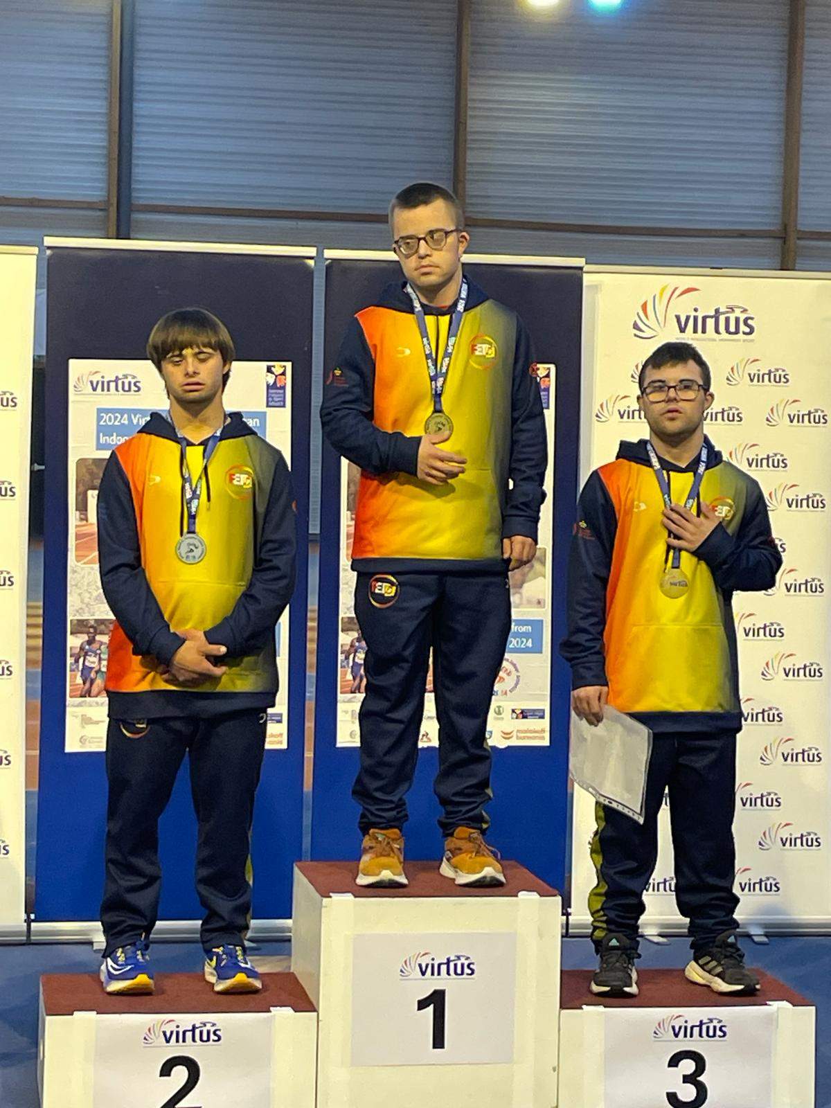 Nico, en el podium