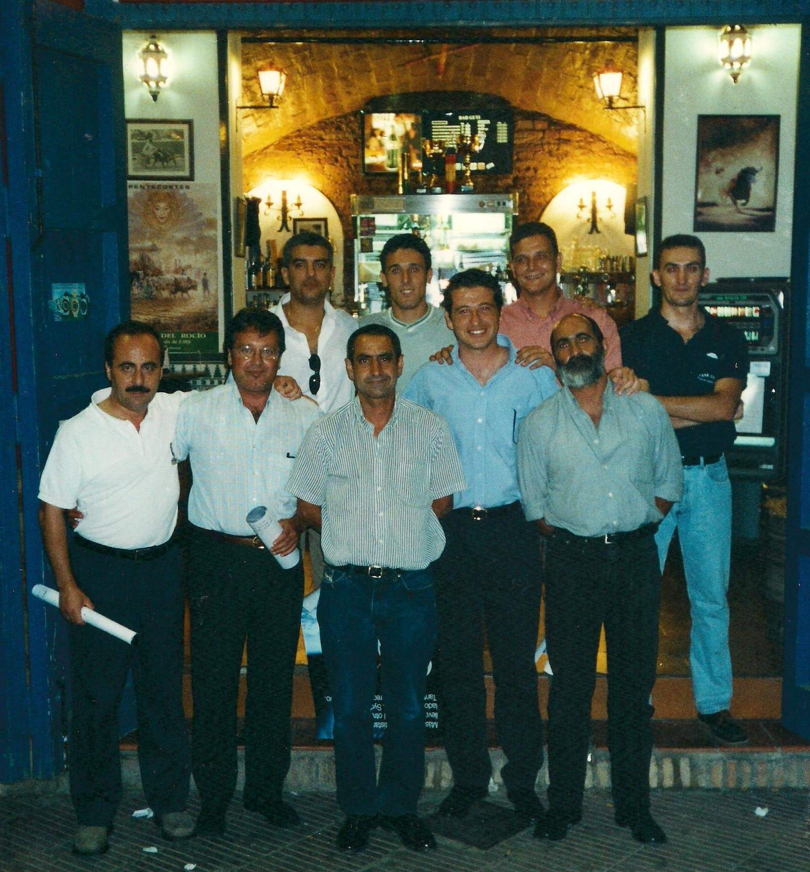 Equipo de trabajo multidisciplinar de Diego Lobato - Huelva año 2001