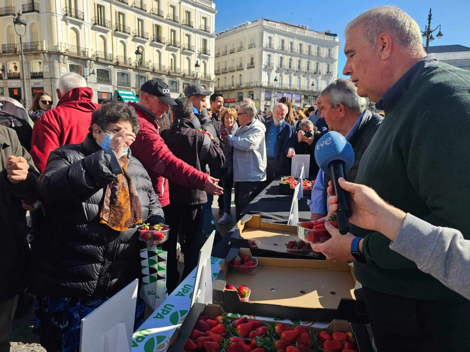 Manuel Piedra, en pleno reparto