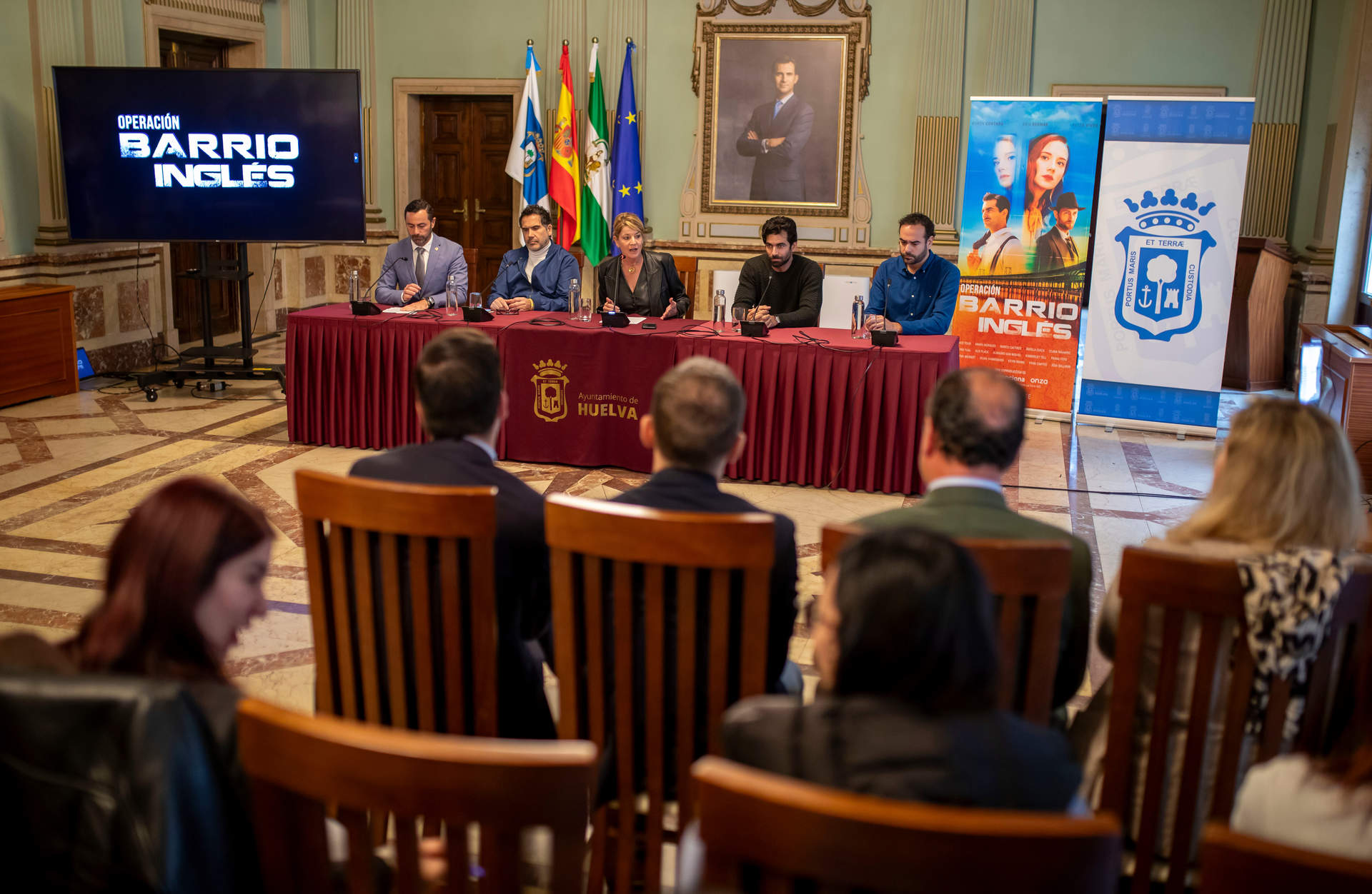 Presentación Barrio Inglés en el Ayuntamiento