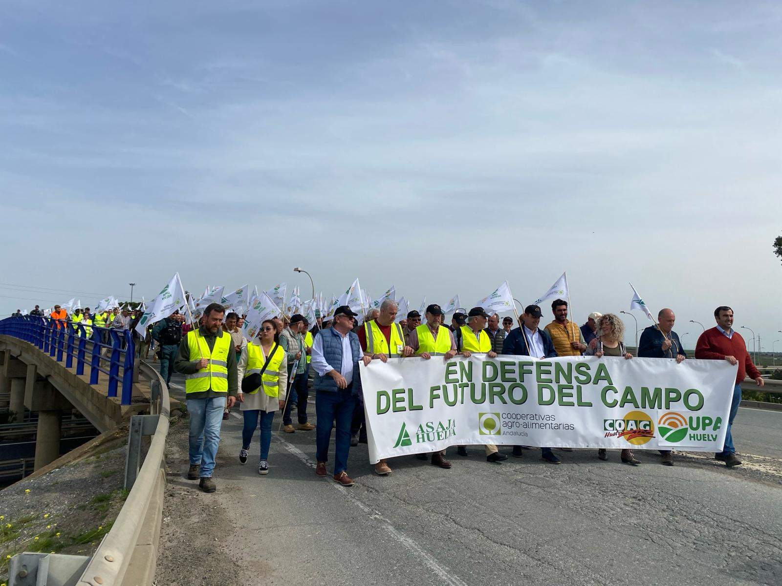 Inicio de la manifestación