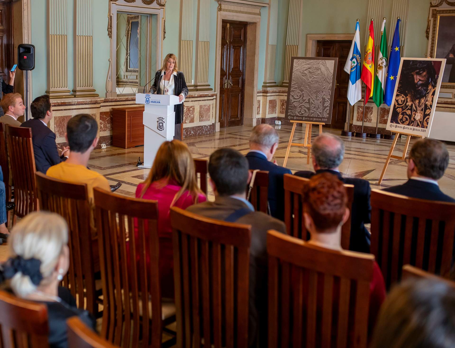Pilar Miranda, en la presentación de la Guía Semana Santa 2