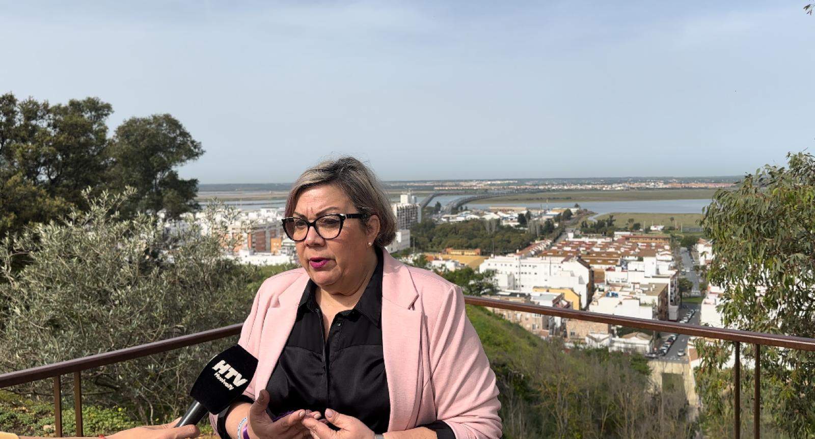Mónica Rossi, en el Conquero