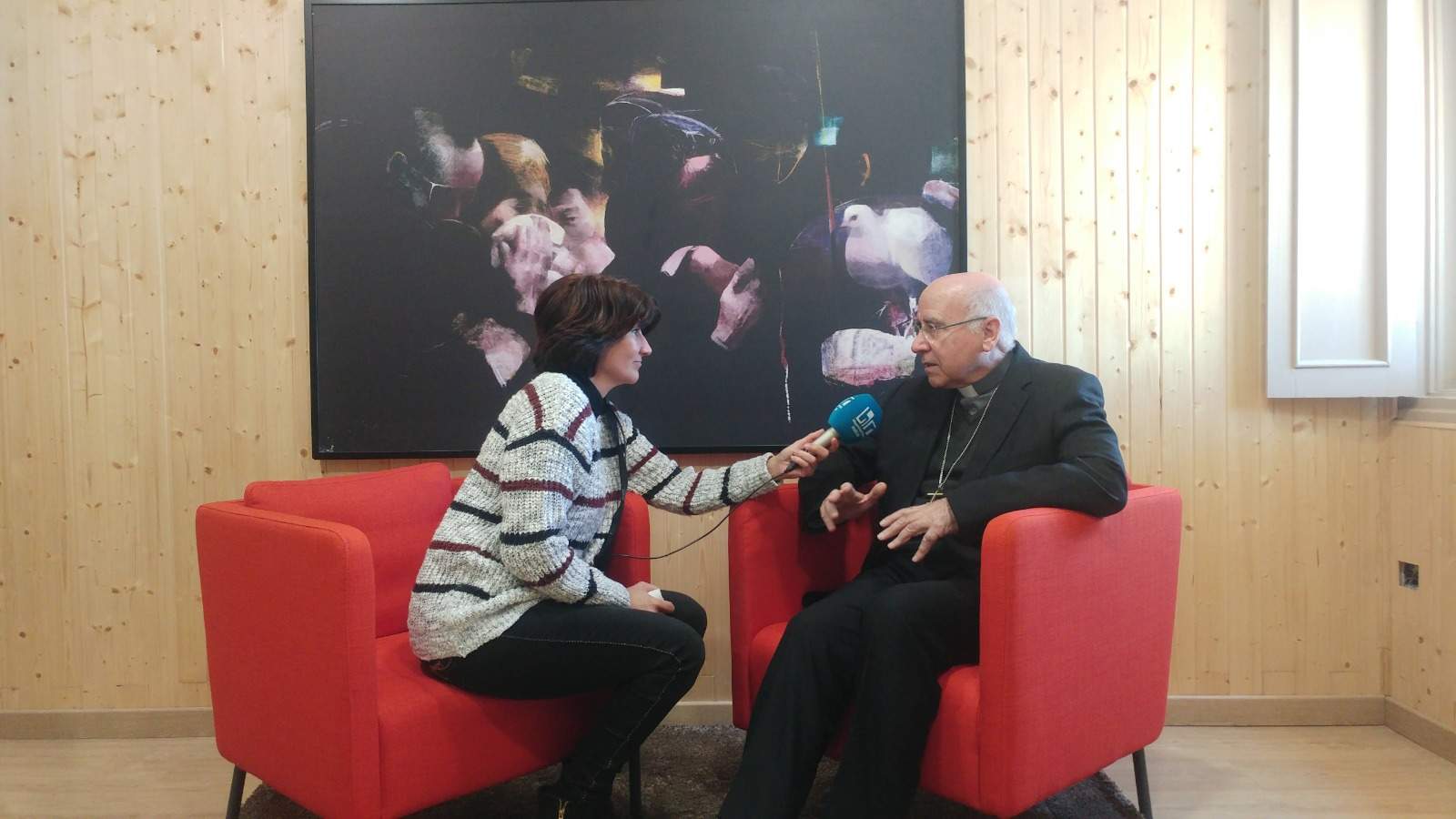 Entrevistando al qu fuese obispo de Huelva D Jose