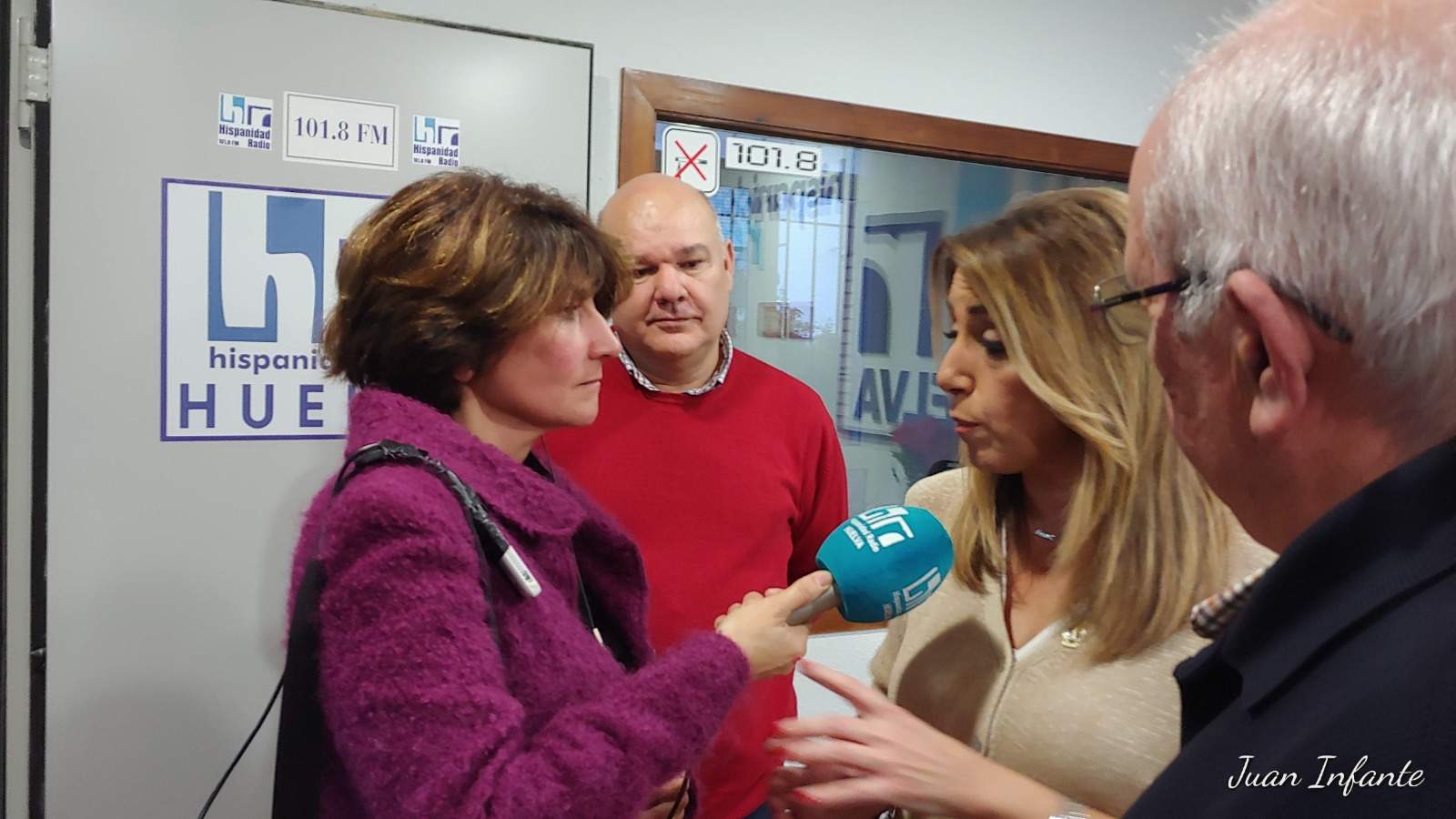 Entrevistando a la Presidenta de Andalucía Susana Díaz