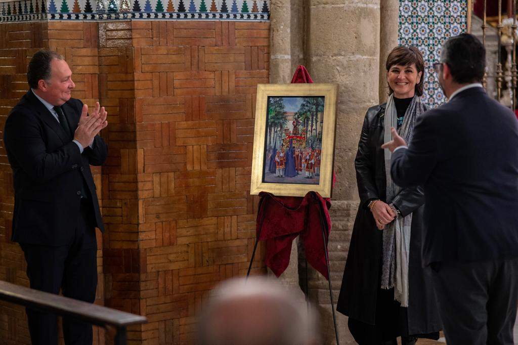 Un momento del acto