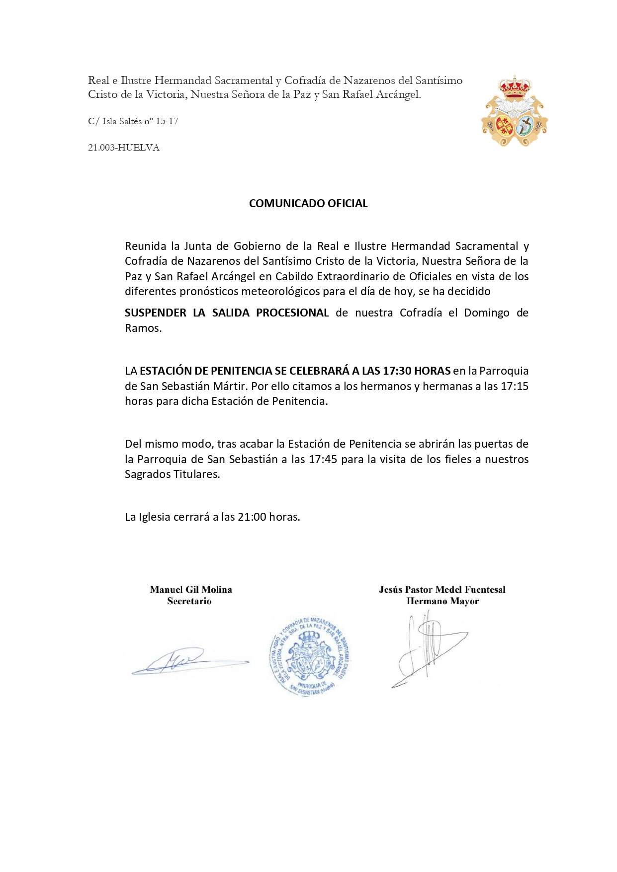 COMUNICADO OFICIAL SUSPENSIÓN SALIDA PROCESIONAL (1)_page-0001