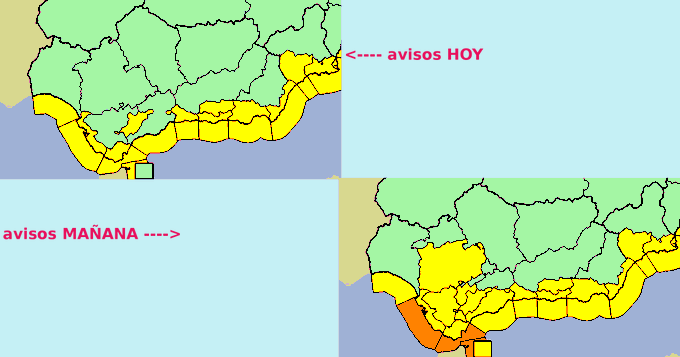 Previsión para mañana domingo