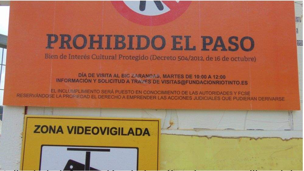 Cartelería informativa
