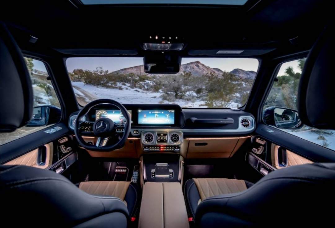 Interior Clase G de Mercedes-Benz