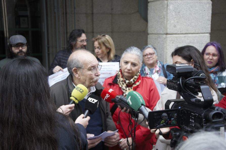 Portavoces de Marea Blanca Huelva
