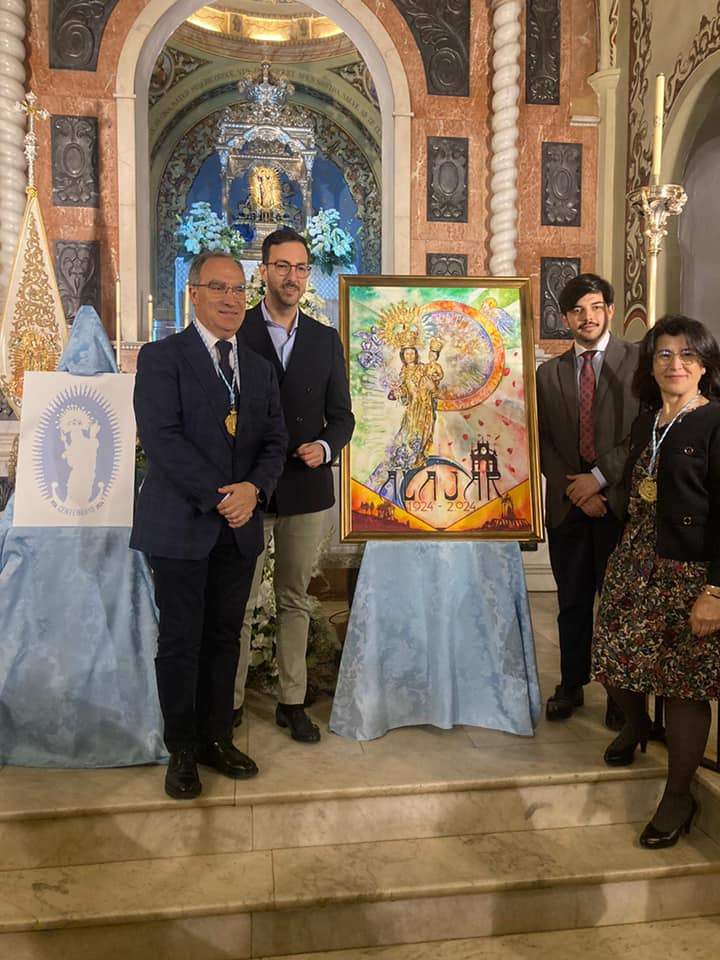 Presentación del cartel conmemorativo del centenario de la romería
