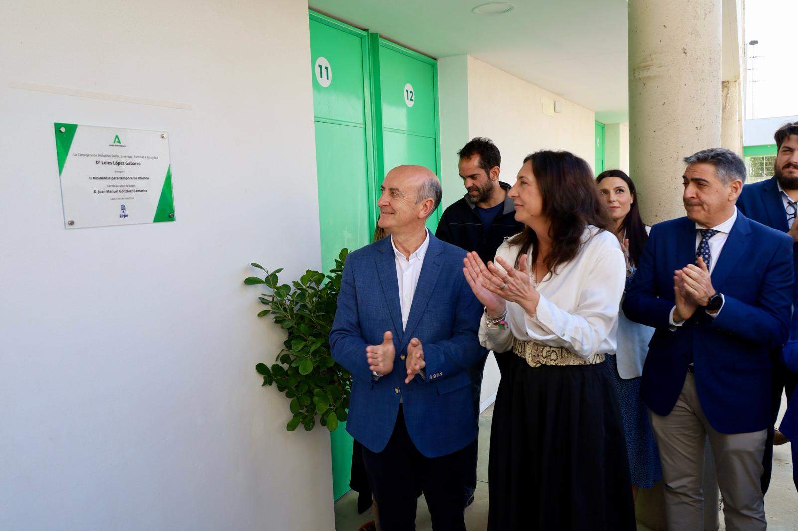 Inauguración residencia temporeros