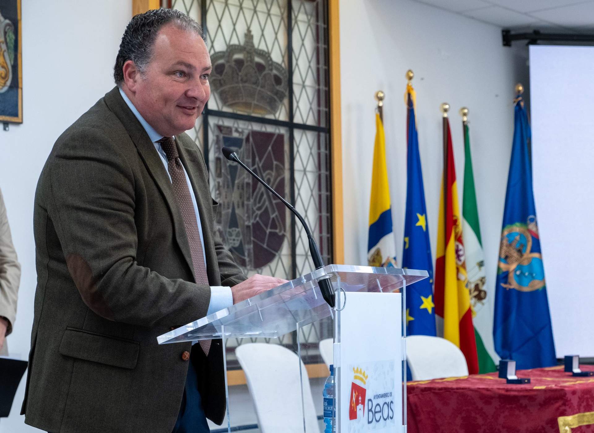 Intervención del presidente de la Diputación