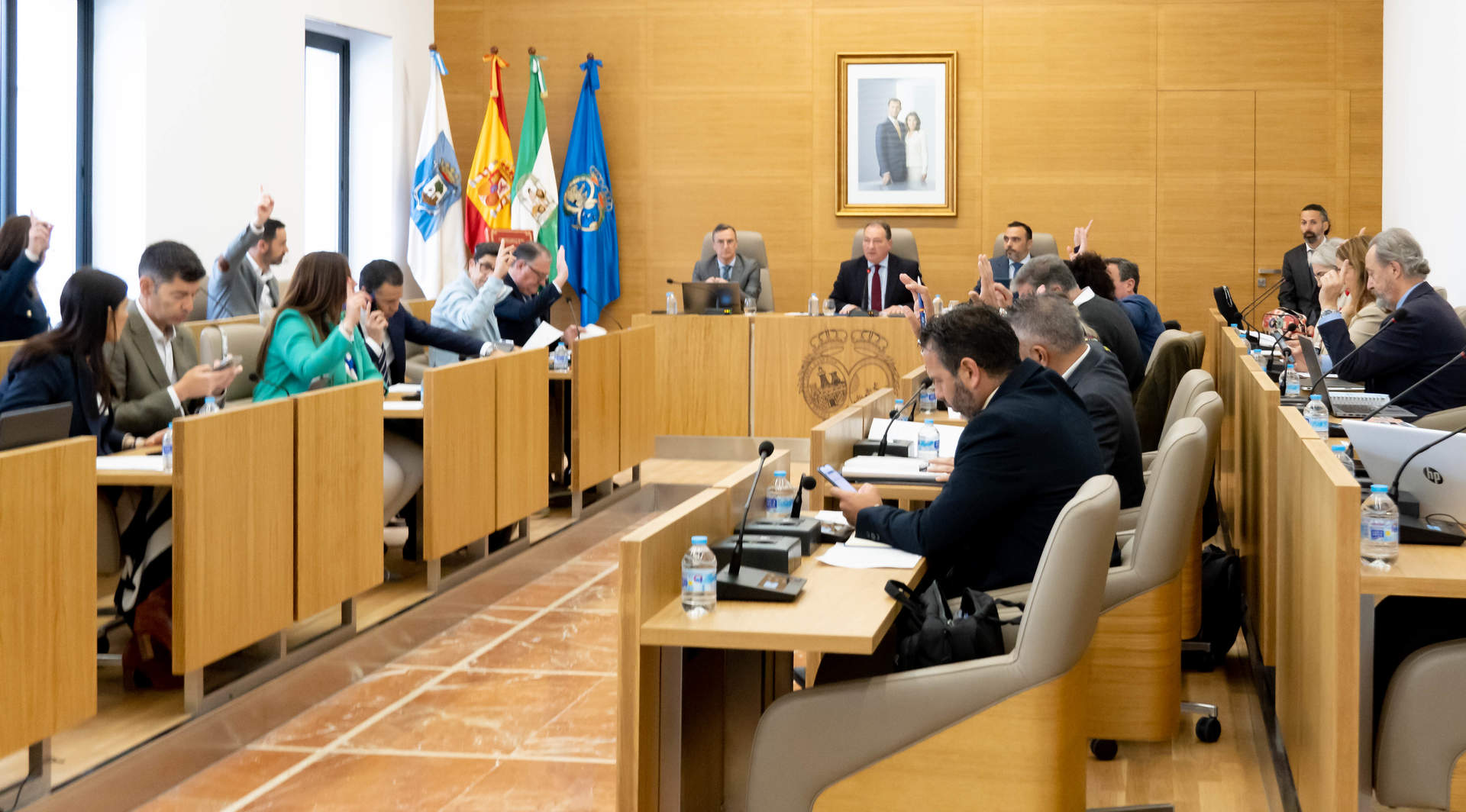 Sesión plenaria de la Diputación
