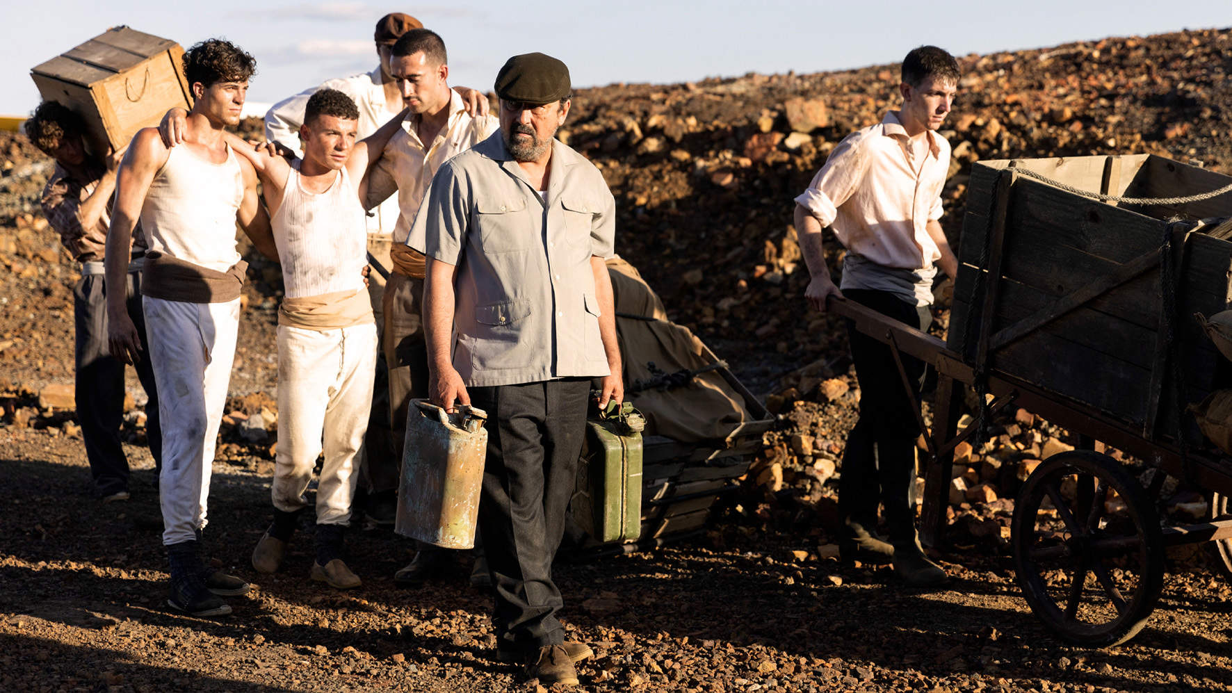 Escena rodada en Huelva del primer capítulo