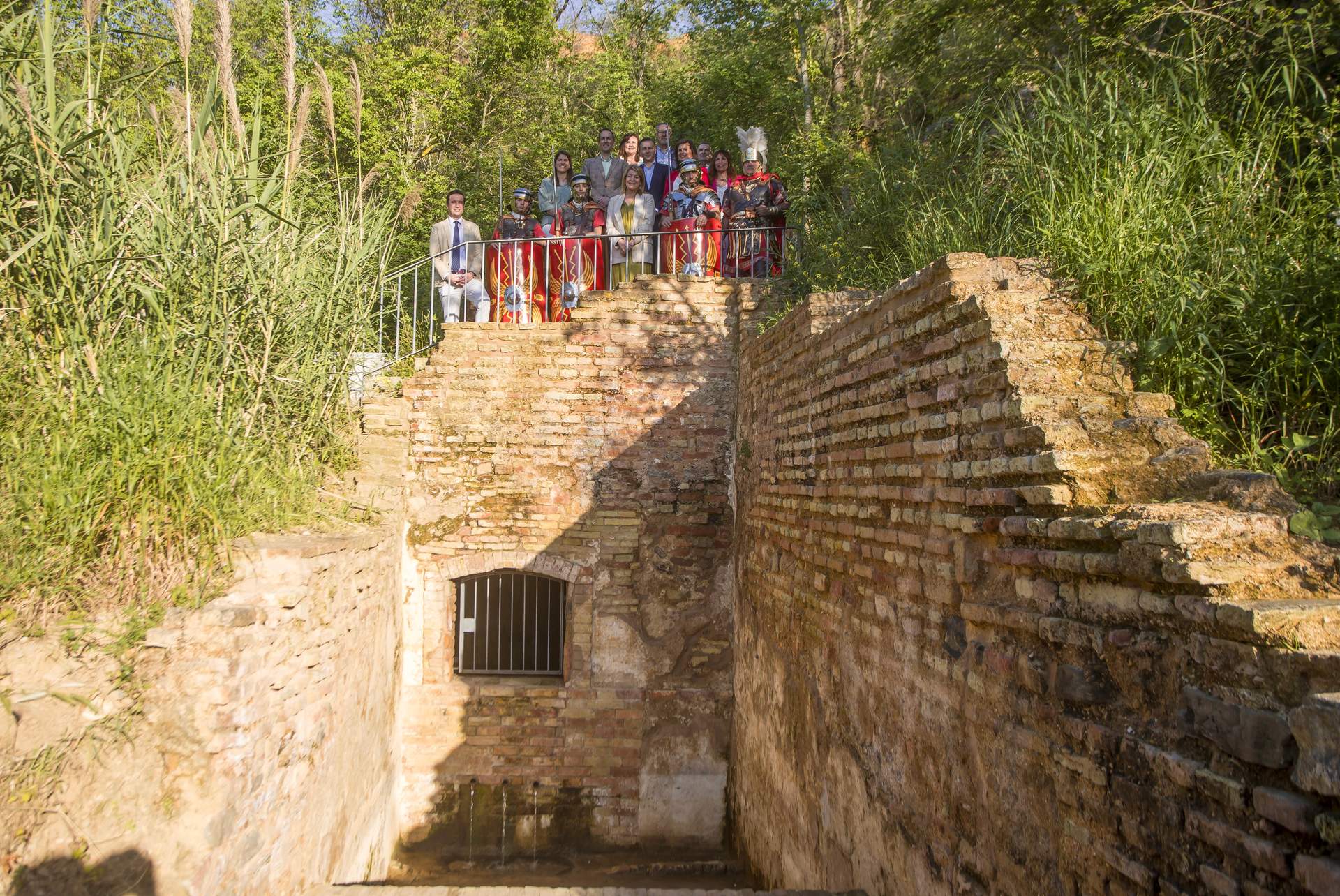 Entrada al acueducto romano