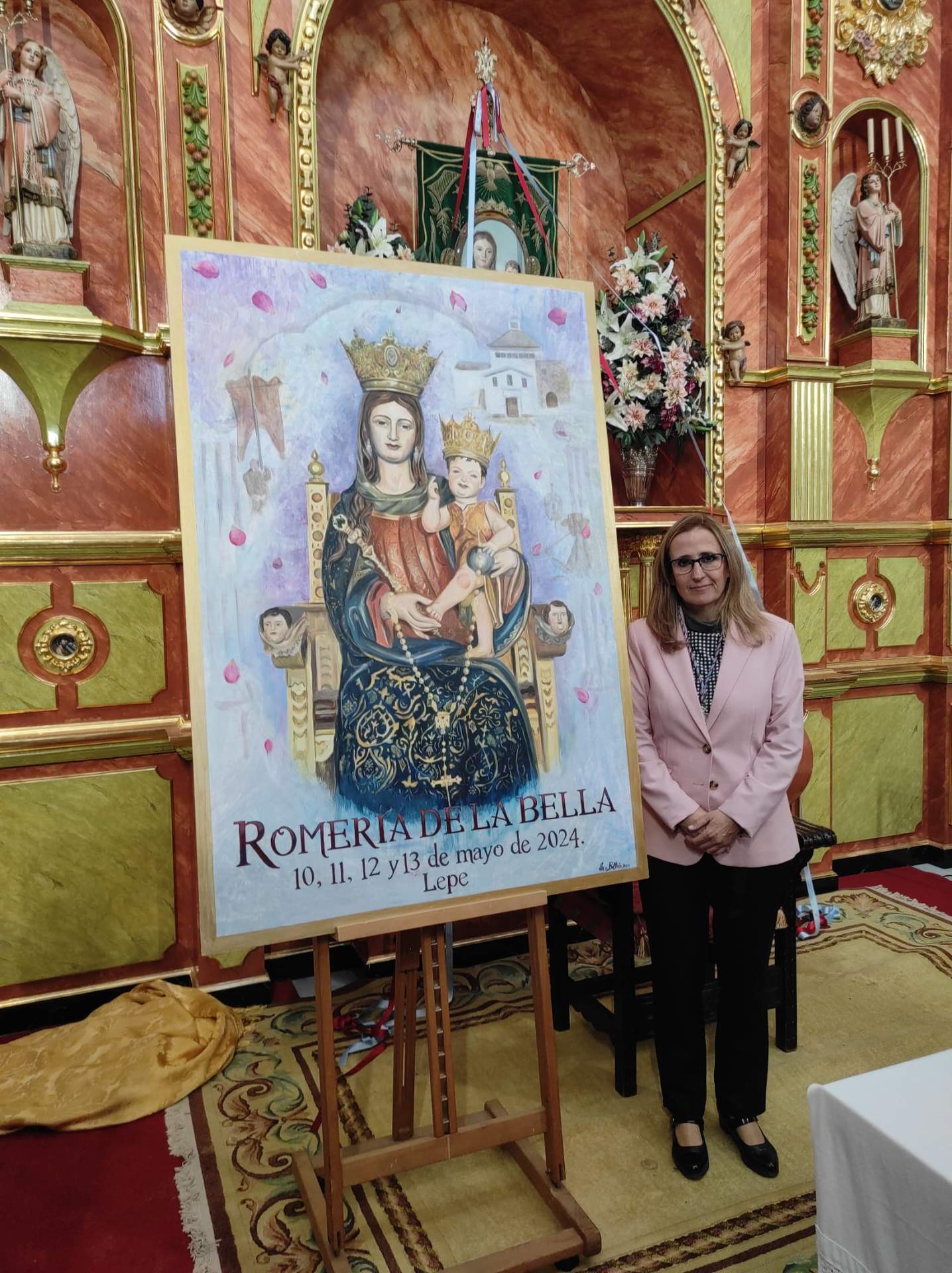 Ana presentado el Cartel de la Romería de La Bella