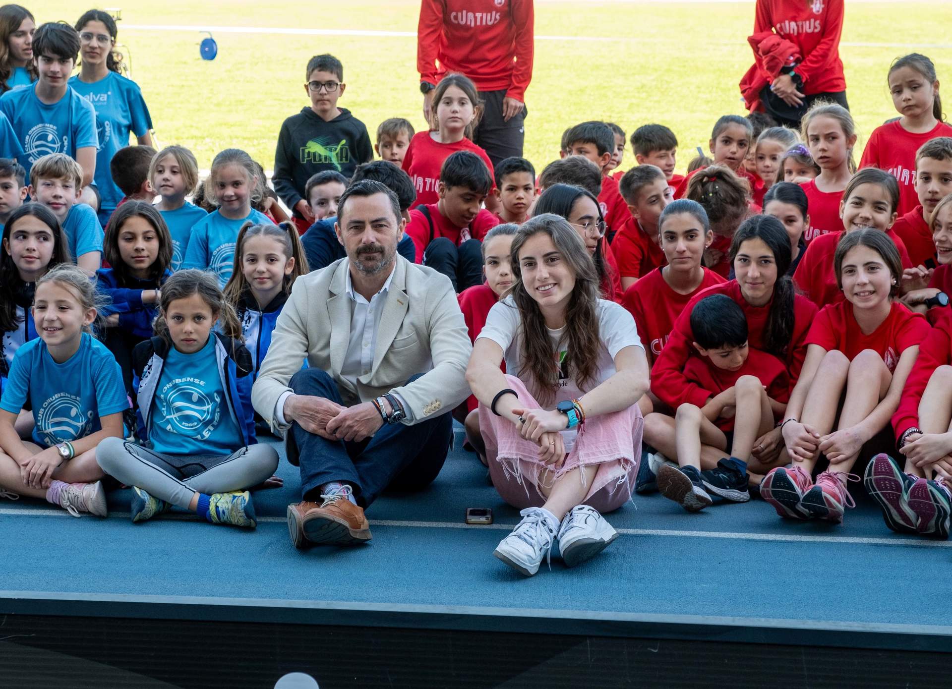 Forero, en el encuentro de esta tarde, junto al diputado D. Romero