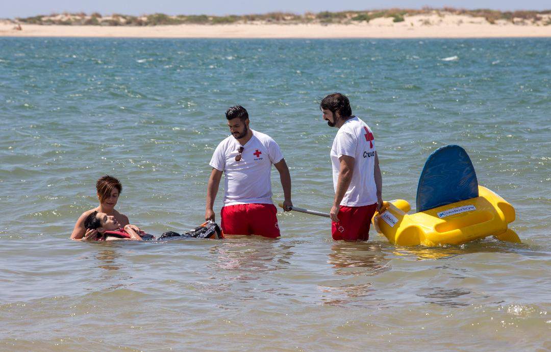 Cruz Roja Baño sin barreras