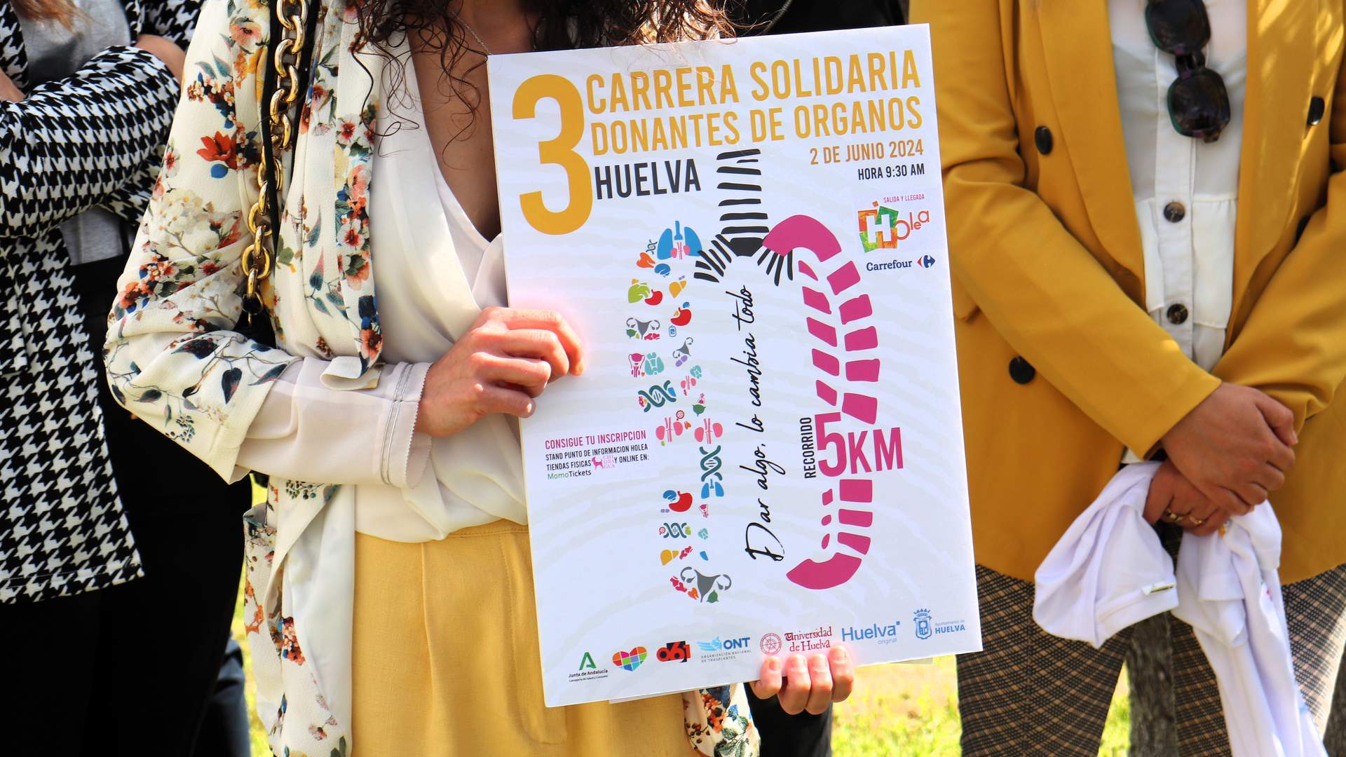 Cartel de la actividad solidaria