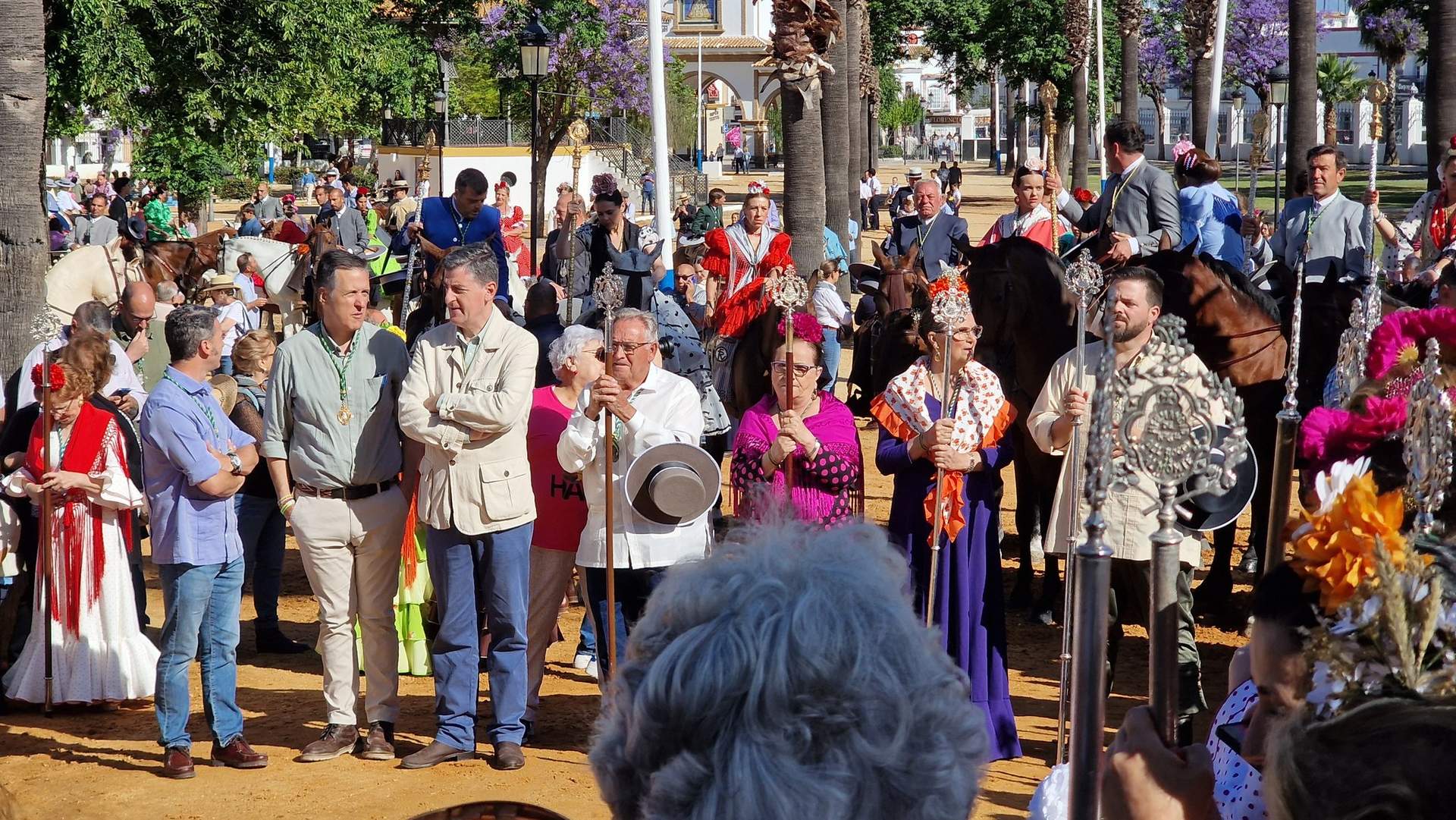 Despedida a la Matriz de su pueblo, Almonte