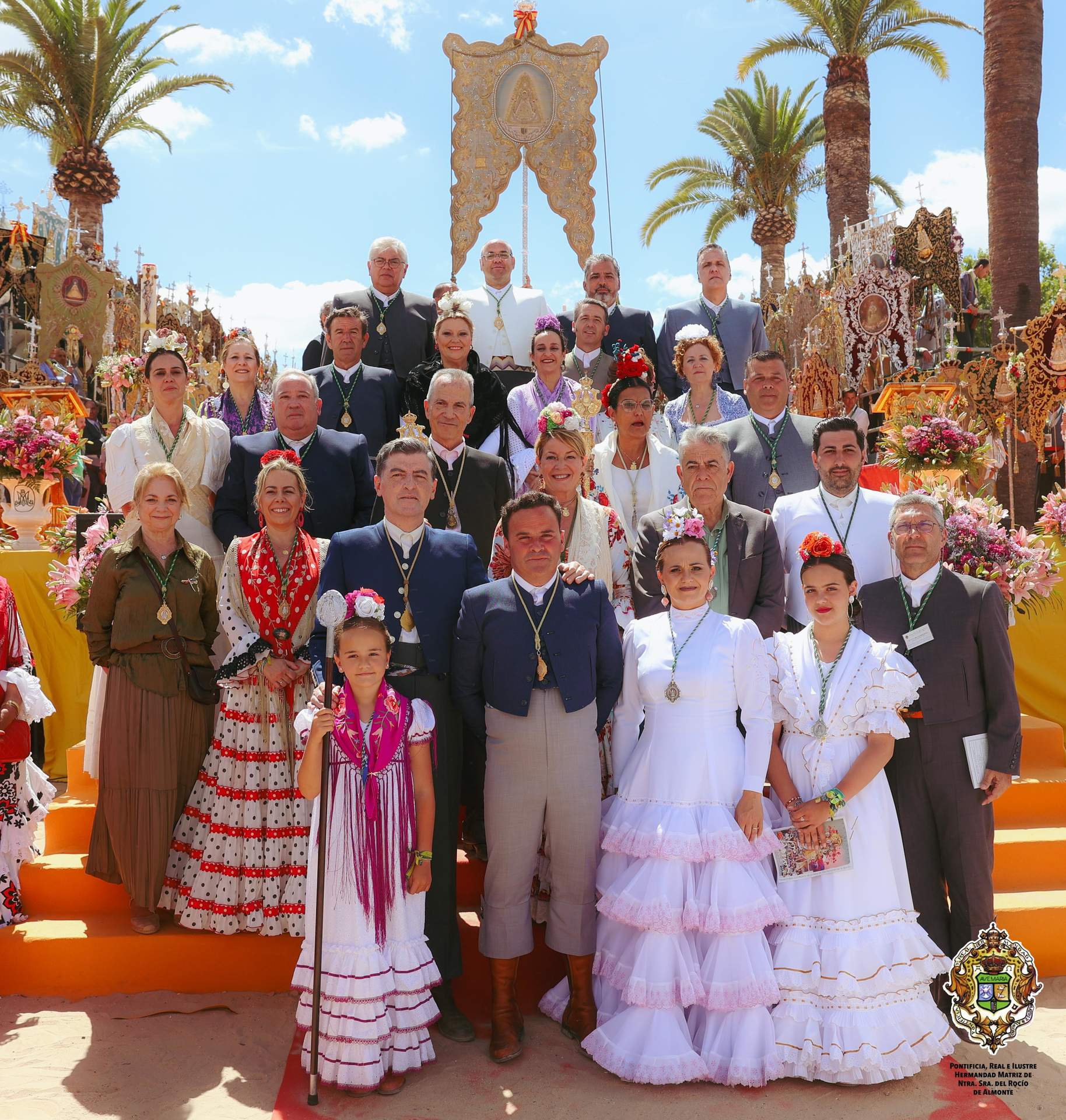 Imagen de hermandad entre Huelva y Almonte