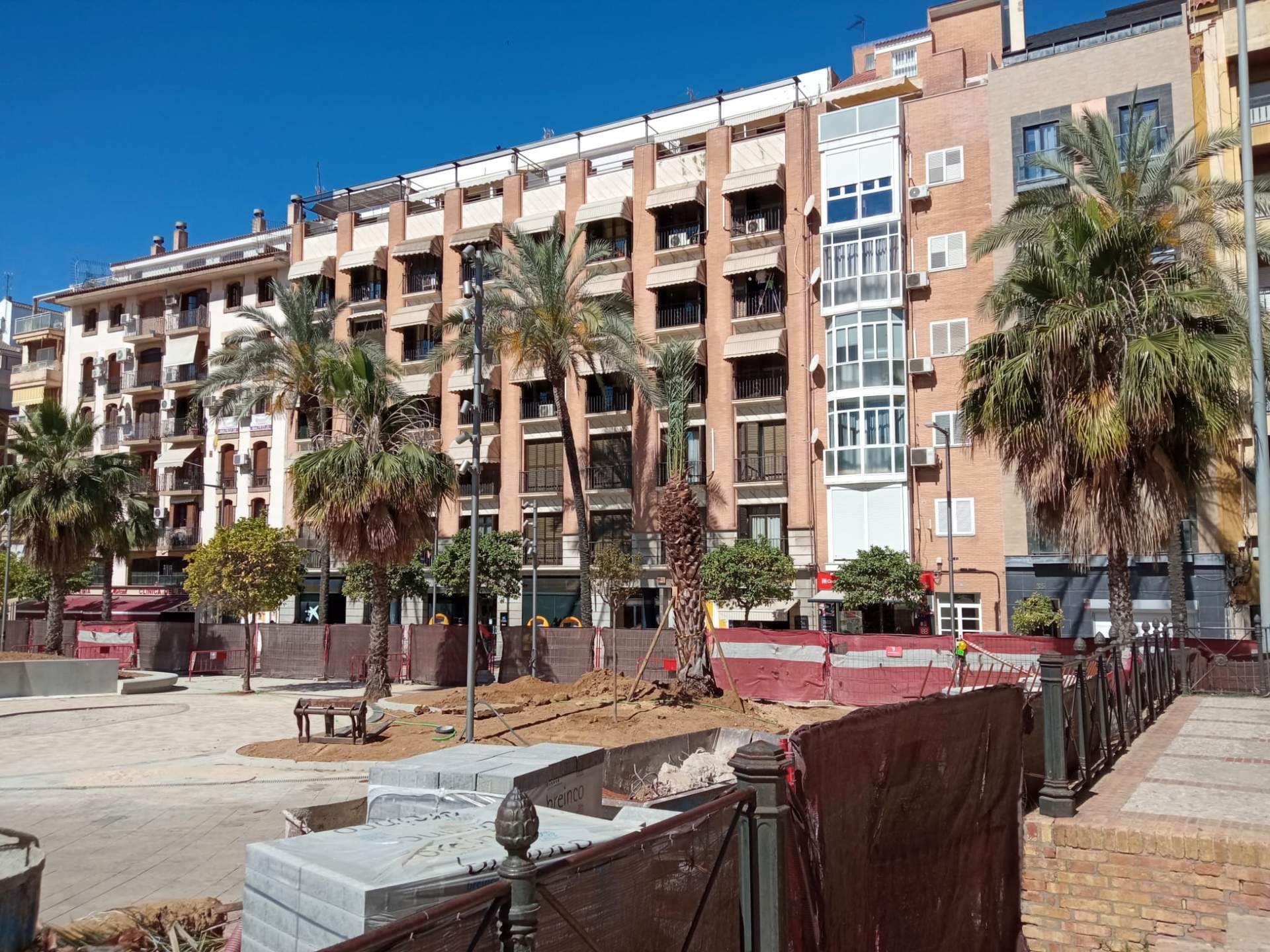 Obras en la Plaza