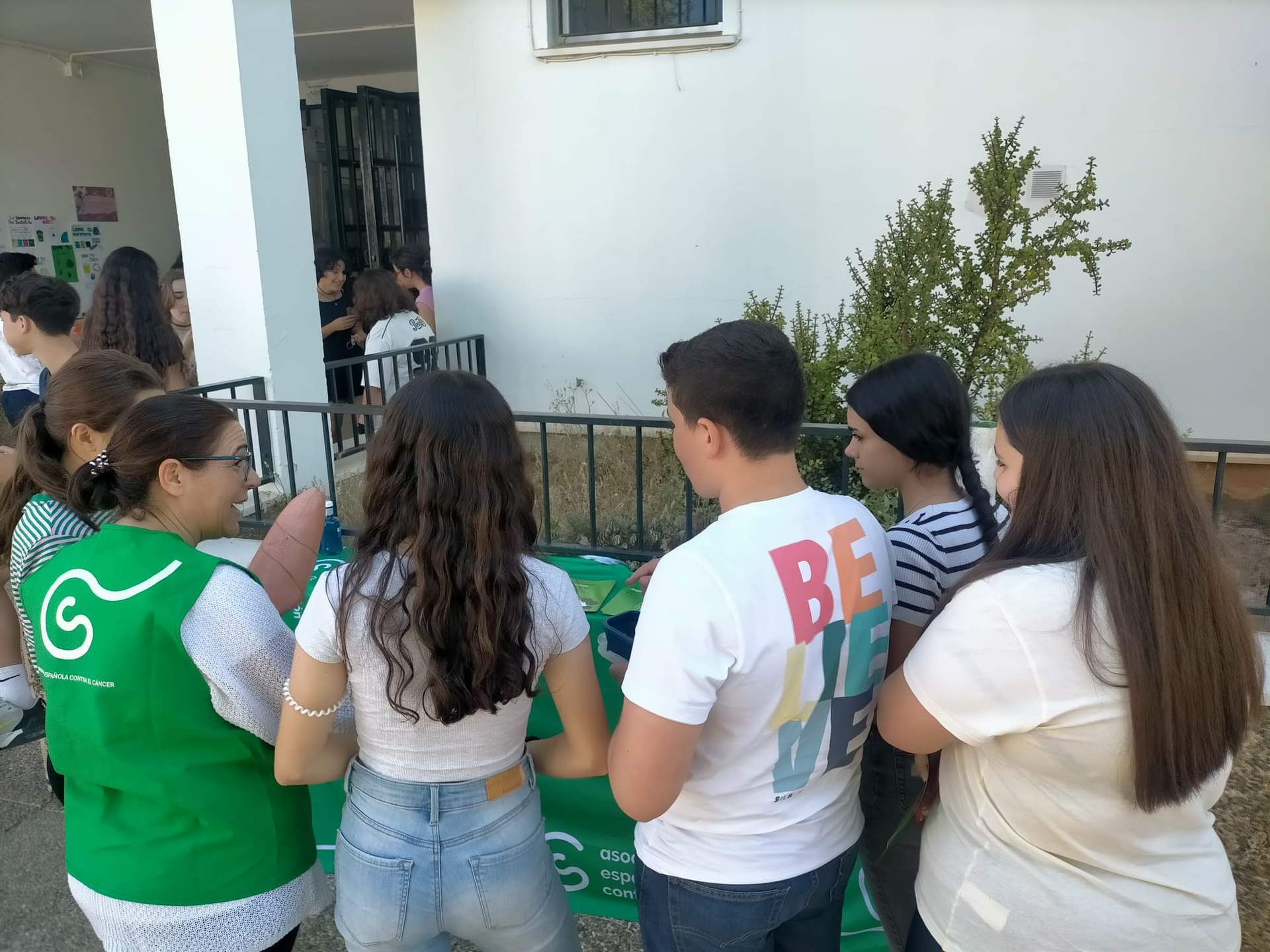 Campaña anti-tabaco en el IES San Bartolomé
