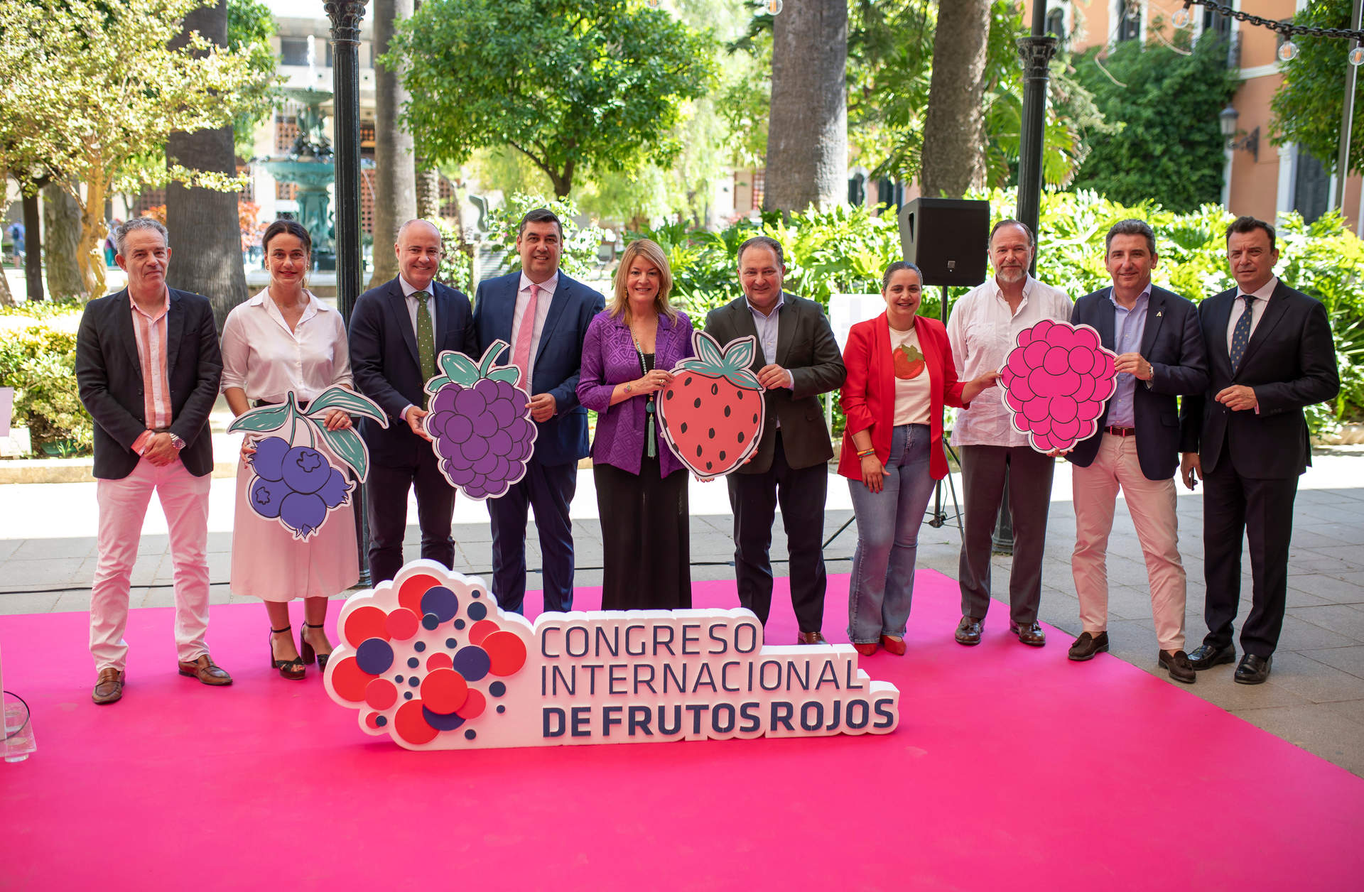 Foto de familia de la presentación
