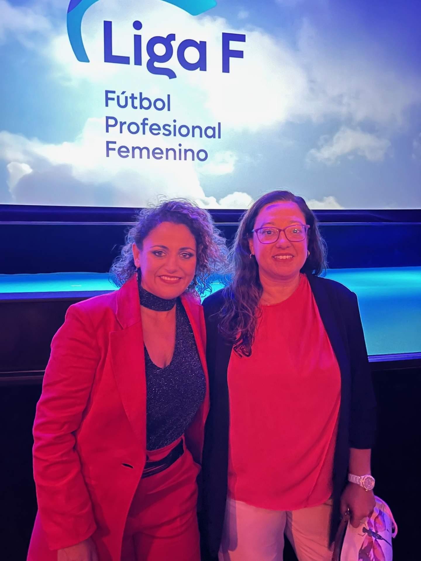 Con Beatriz Álvarez presidenta de La Liga Femenina