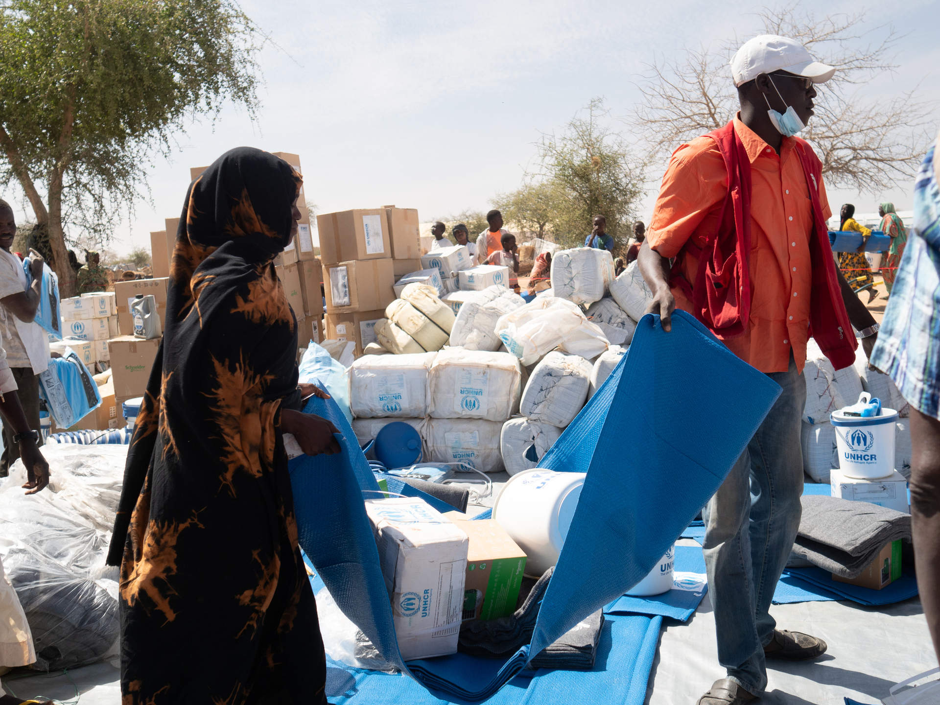 Refugiados en Chad