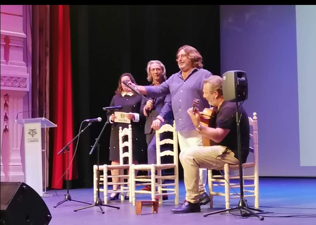 Pepe el Marismeño en su actuación