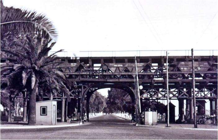 Imagen antigua del Muelle