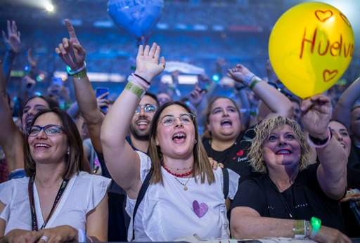 Huelva por bandera en un concierto estelar