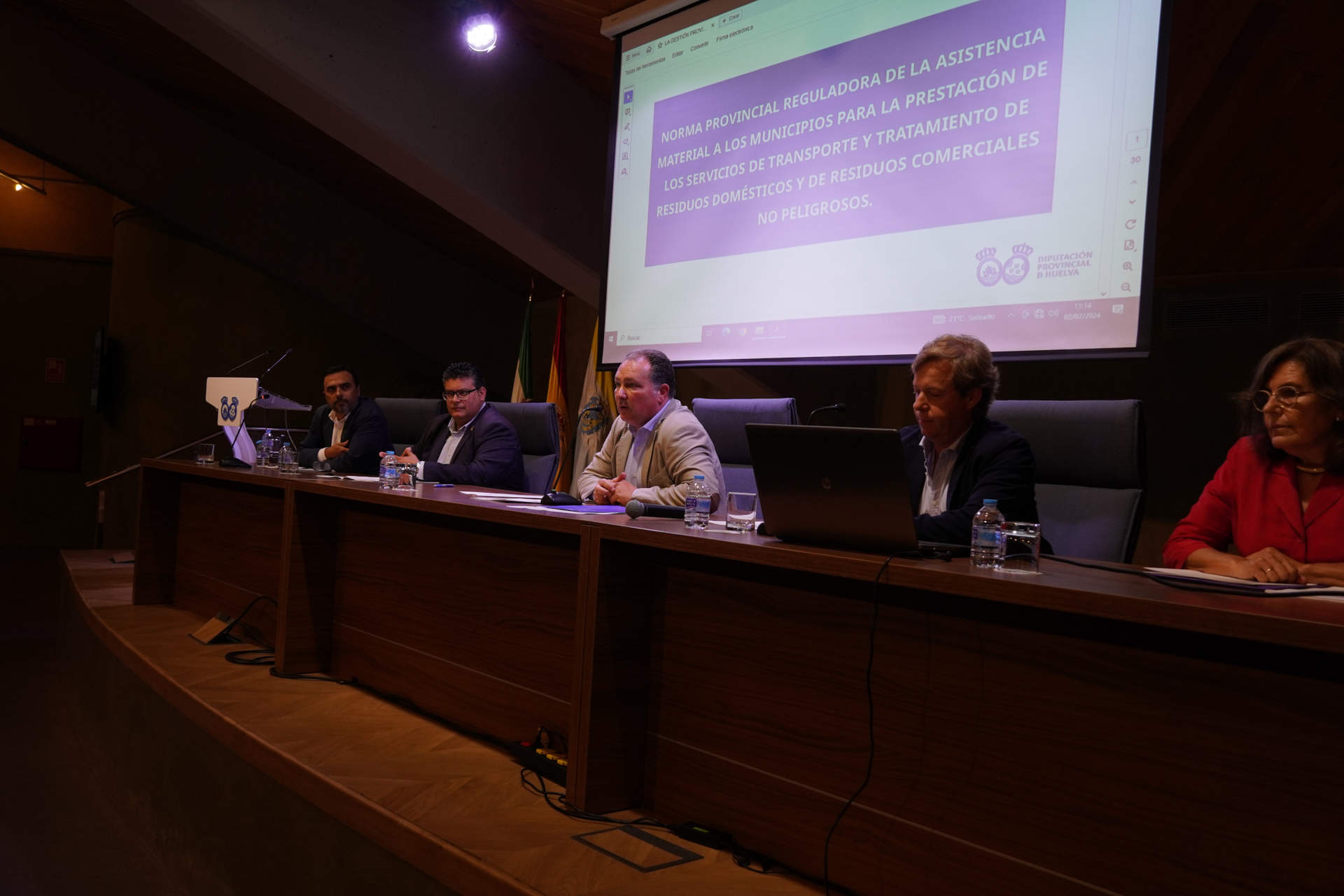Un momento de la presentación